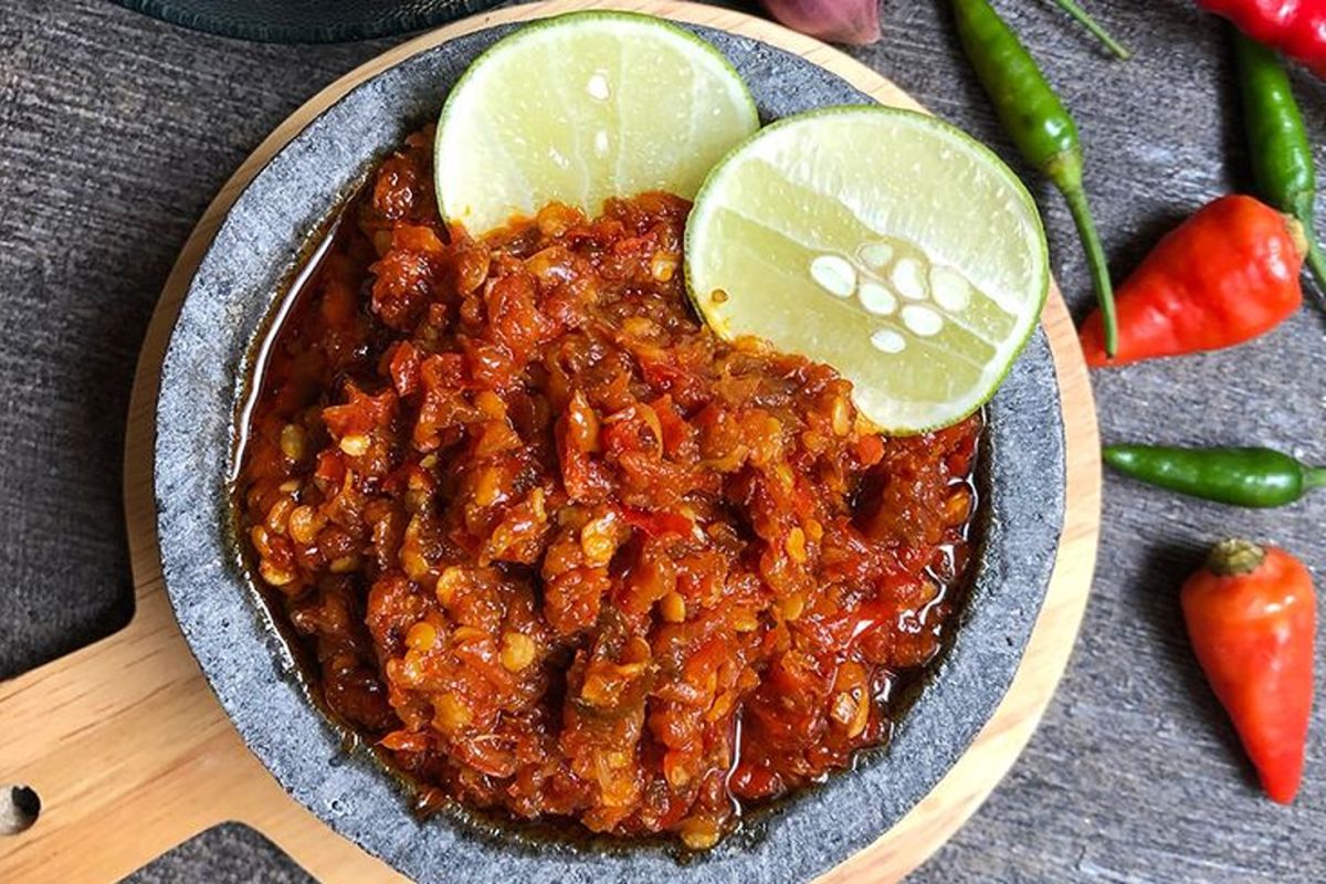 Asal usul sambal bajak beserta resep dan cara membuatnya